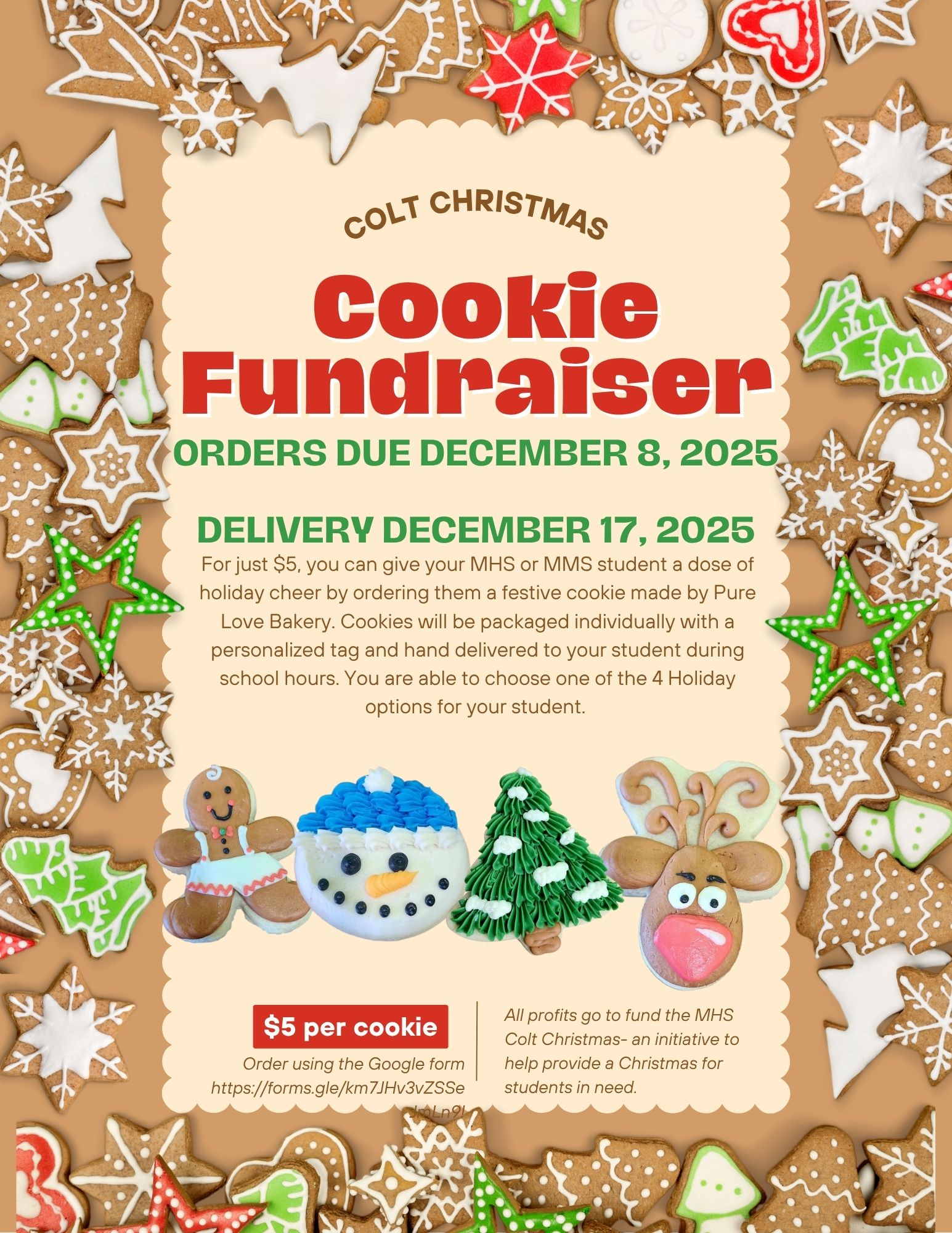 Christmas Cookie Fundraiser